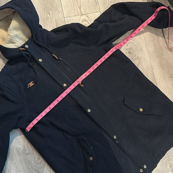 Men’s Old Navy Wool coat size L - Picture 3 of 6